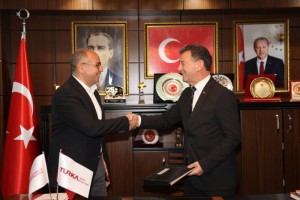 Turka Kapaklı Araç Muayene Merkezi İçin Protokol İmzalandı